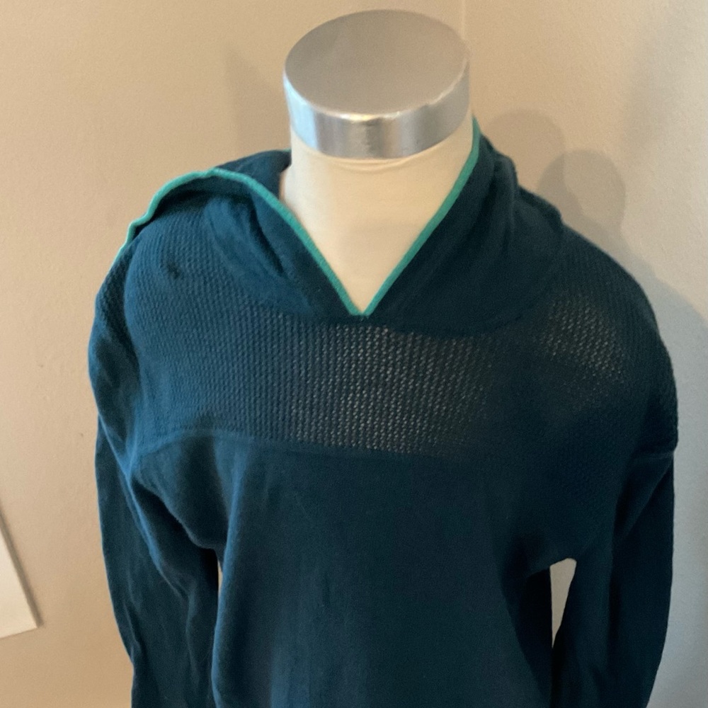 GUC Eddie Bauer Teal Sweater Hoodie